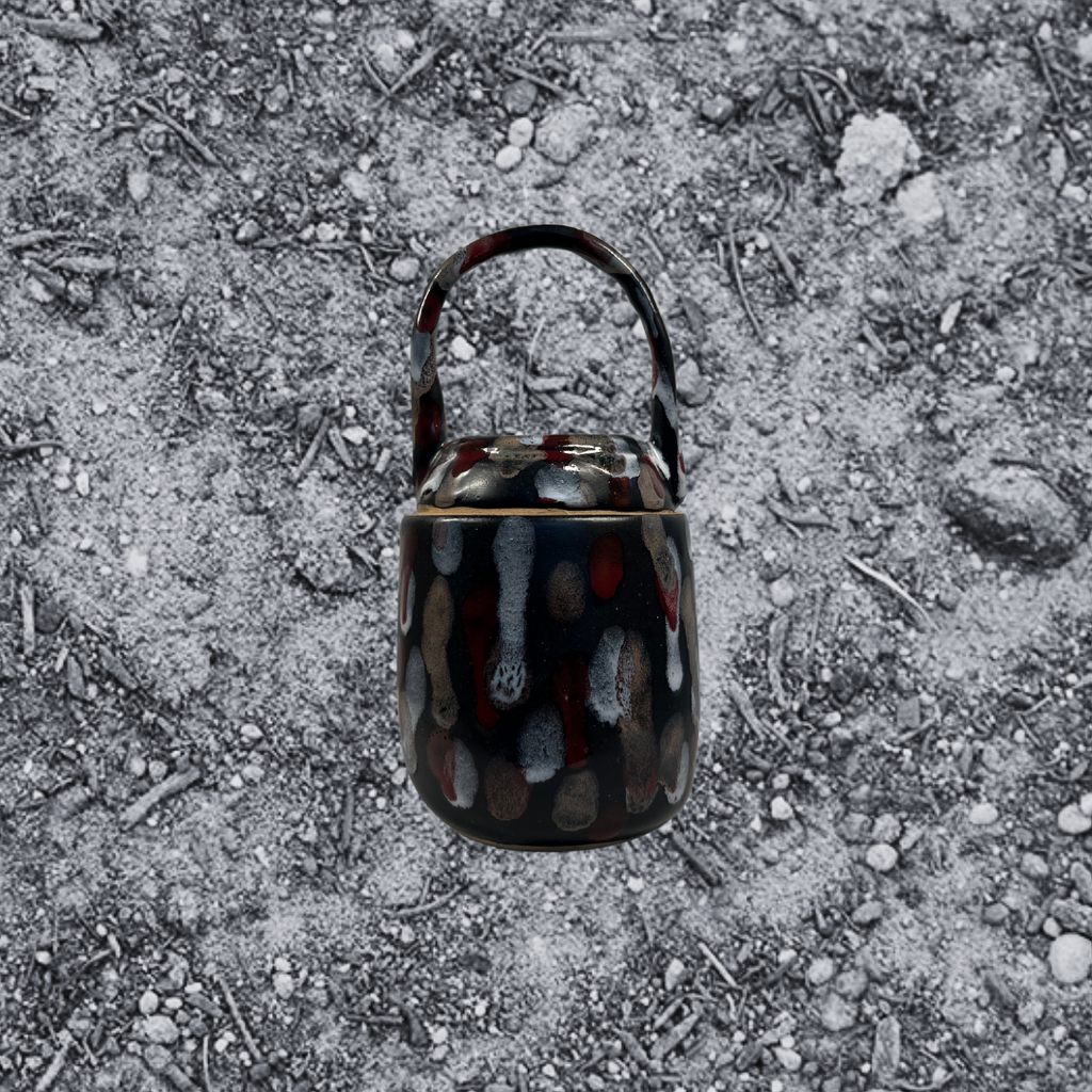 Canister with big handle
