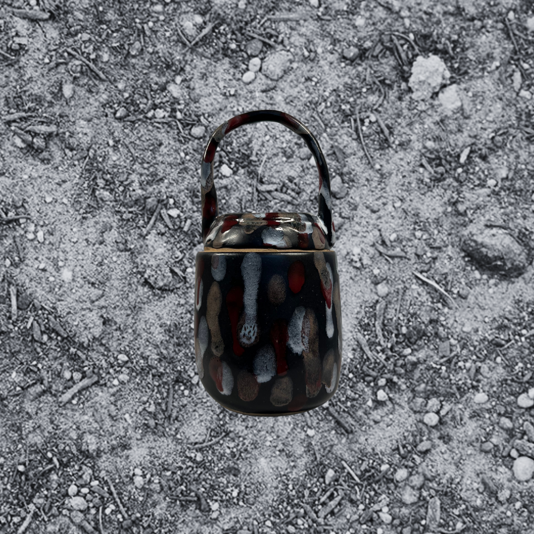 Canister with big handle